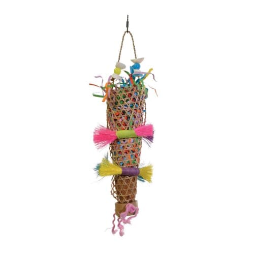 Prevue Pet Products Confetti Kazoo Tropical Teasers Forage and Engage Bird Toy Default Title