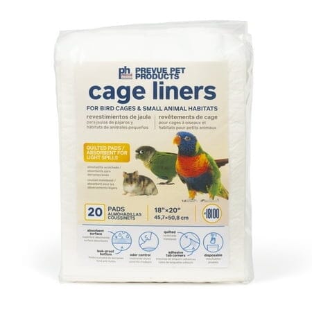 Prevue Pet Products Disposable Cage Liners for Birds and Small Animals - 20 Count Default Title