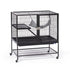 Prevue Pet Products Ferret Stack 1-Story Ferret Cage with Portable Stand with Ramp and Hammock - L:31 X W:20 X H:34 Inches Default Title