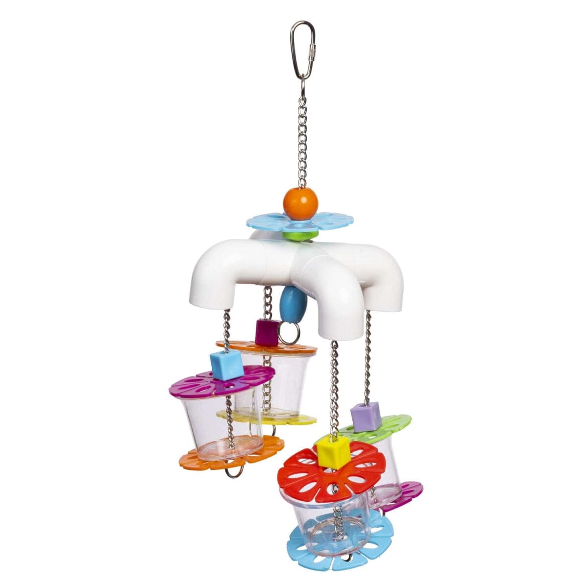 Prevue Pet Products Playfuls Seel N' Sink Interactive Engaging and Hanging Bird Toy Default Title