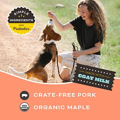 Primal YOU MAPLE MY DAY Pork Maple with Goat Milk Freeze-Dried Dog Treats - 2 Oz