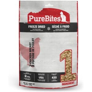 Purebites Single Ingredient Chicken Freeze-Dried Cat Treats or Topper - 5.5 Oz Default Title