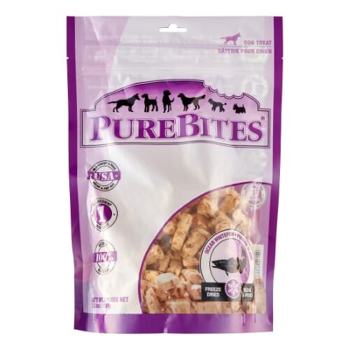 Purebites Single Ingredient Ocean Whitefish Freeze-Dried Dog Treat or Topper Pouch - 7 Oz Default Title