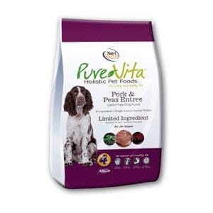 PureVita Grain-Free Pork and Peas Dry Dog Food 5 Lbs 