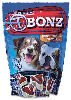 Purina Alpo T-Bonz Porterhouse Soft and Chewy Dog Treats - 10 Oz - 6 Pack