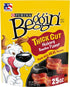 Purina Beggin' Strips Thick Cut Hickory Smoke Flavor Chewy Jerky Dog Treats - 25 Oz - 4 Pack