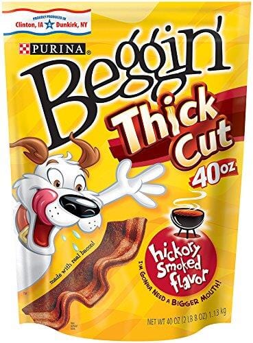 Purina Beggin' Strips Thick Cut Hickory Smoke Flavor Chewy Jerky Dog Treats - 40 Oz - 3 Pack  