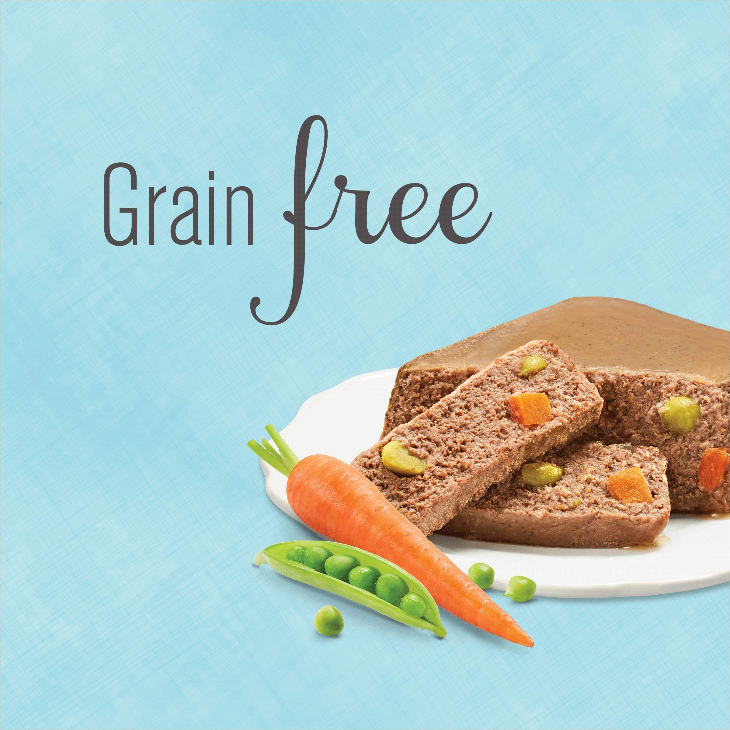 Purina Bella Grain-Free Lamb Peas and Sweet Potato Pate Wet Dog Food Trays - 3.5 Oz - Case of 12  