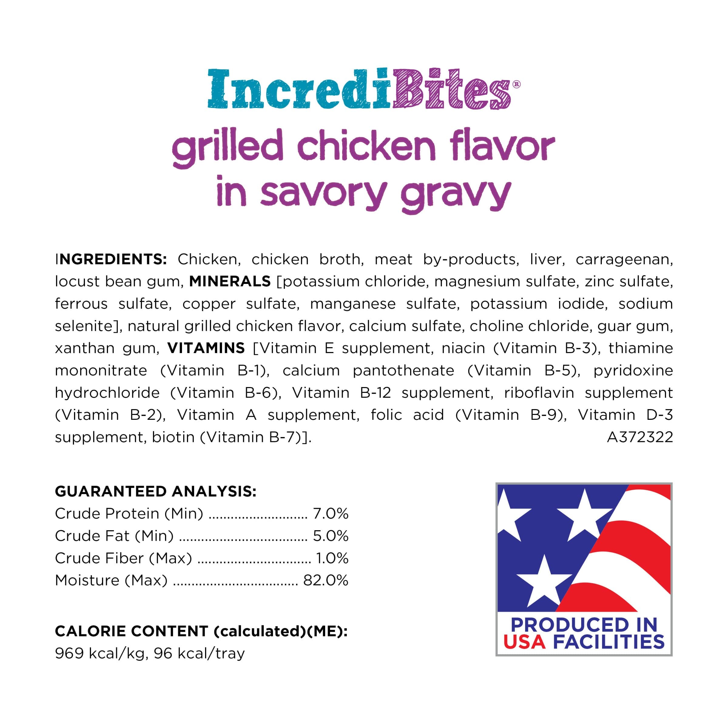 Purina Beneful IncrediBites Grilled Chicken and Gravy Pate Wet Dog Food Trays - 3.5 Oz - Case of 12  