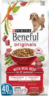 Purina Beneful Originals Farm-Raised Beef with Carrots Peas and Spinach Adult Dry Dog Food - 40 Lbs  