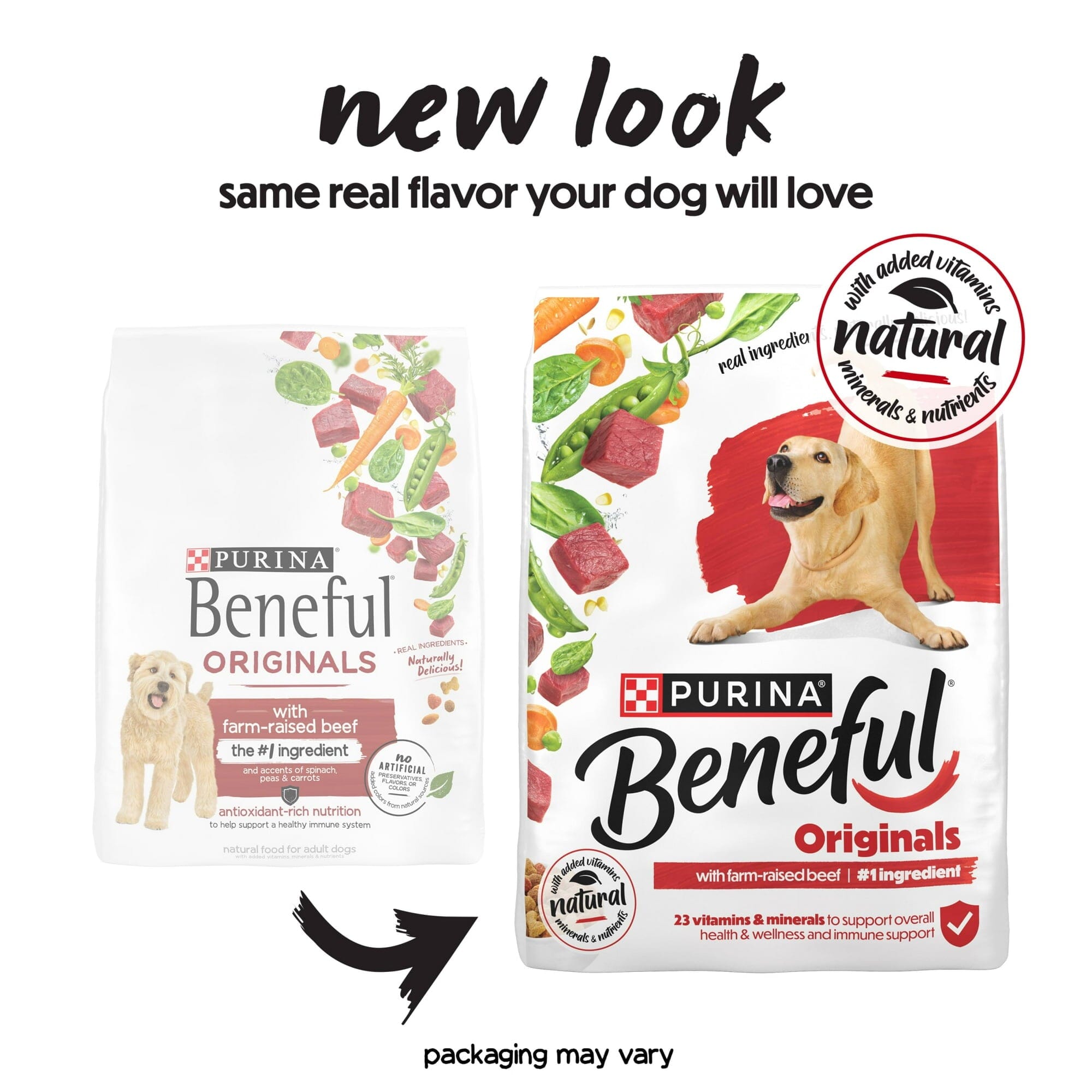 Purina Beneful Originals Real Farm-Raised Beef Adult Dry Dog Food - 36 Lbs