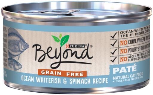 Purina Beyond Grain-Free Whitefish Pate Canned Cat Food - 3 Oz - Case of 12  