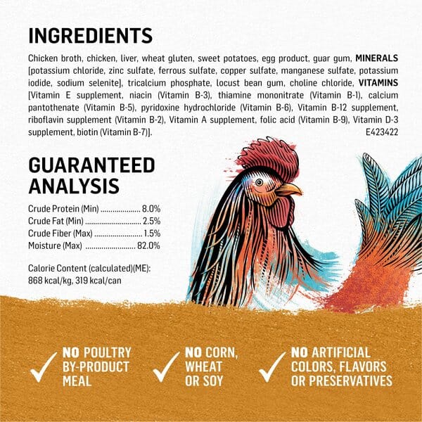 Purina Beyond Immune Health Grain-Free and Cage-Free Chicken and Sweet Potato Canned Dog Food - 12.7 Oz - Case of 12