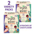 Purina Beyond Mixers+ Immune Support Turkey Duck and Cod Wet Cat Food and Topper Pouch - Variety Pack - 1.55 Oz - Case of 8 - 2 Pack  