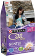 Purina Cat Chow Gentle Sensitive Skin and Stomach Farm-Raised Turkey Dry Cat Food - 3.15 Lbs - Case of 4  