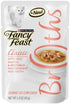 Purina Fancy Feast Broths Classic Salmon and Veggies Wet Cat Food or Topper Pouch - 1.4 Oz - Case of 16  