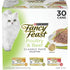 Purina Fancy Feast Classic Pate Chicken Turkey and Beef Pate Canned Cat Food- Variety Pack - 3 Oz - 30 Count  