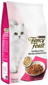 Purina Fancy Feast Gourmet Naturals Filet Mignon with Seafood and Shrimp Dry Cat Food - 3 Lbs - Case of 4  