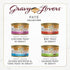 Purina Fancy Feast Gravy Lovers Chicken Salmon Beef and Whitefish Pate Canned Cat Food - Variety Pack - 3 Oz - Case of 24