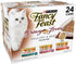 Purina Fancy Feast Gravy Lovers Collection Chicken Turkey and Beef Canned Cat Food - Variety Pack - 3 Oz - 24 Count  