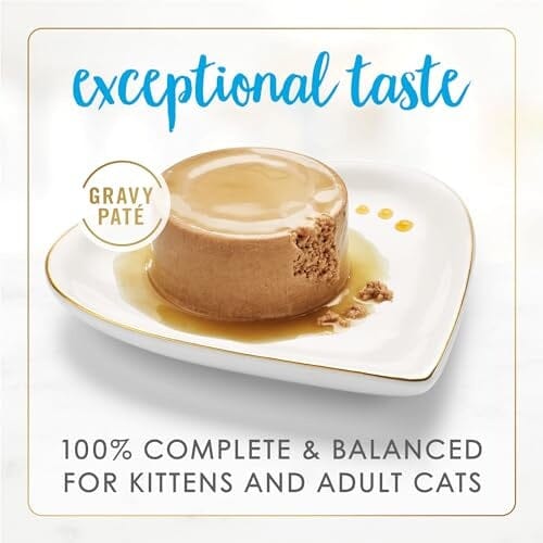 Purina Fancy Feast Gravy Lovers Whitefish and Tuna Gourmet Pate in Gravy Canned Cat Food - 3 Oz - Case of 24