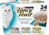 Purina Fancy Feast Grilled Seafood Collection Seafood Tuna and Salmon Canned Cat Food - Variety Pack - 3 Oz - Case of 24