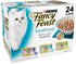 Purina Fancy Feast Grilled Seafood Collection Seafood Tuna and Salmon Canned Cat Food - Variety Pack - 3 Oz - Case of 24  