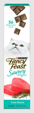 Purina Fancy Feast Savory Cravings Break-Apart Limited Ingredient Tuna Soft and Chewy Cat Treats - 1 Oz - Case of 20  