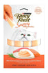 Purina Fancy Feast Savory Puree Naturals Salmon and Tuna Squeezable Tubes Cat Treats - 1.4 Oz - Case of 30  