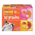 Purina Friskies Lil' Gravies Roasted Chicken and Wet Cat Food Topper Pouch - Variety Pack - 1.55 Oz - Case of 18 - 2 Pack  