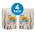 Purina Friskies Ocean Favorites Salmon Peas and Brown Rice Dry Cat Food - 3.15 Lbs - Case of 4  