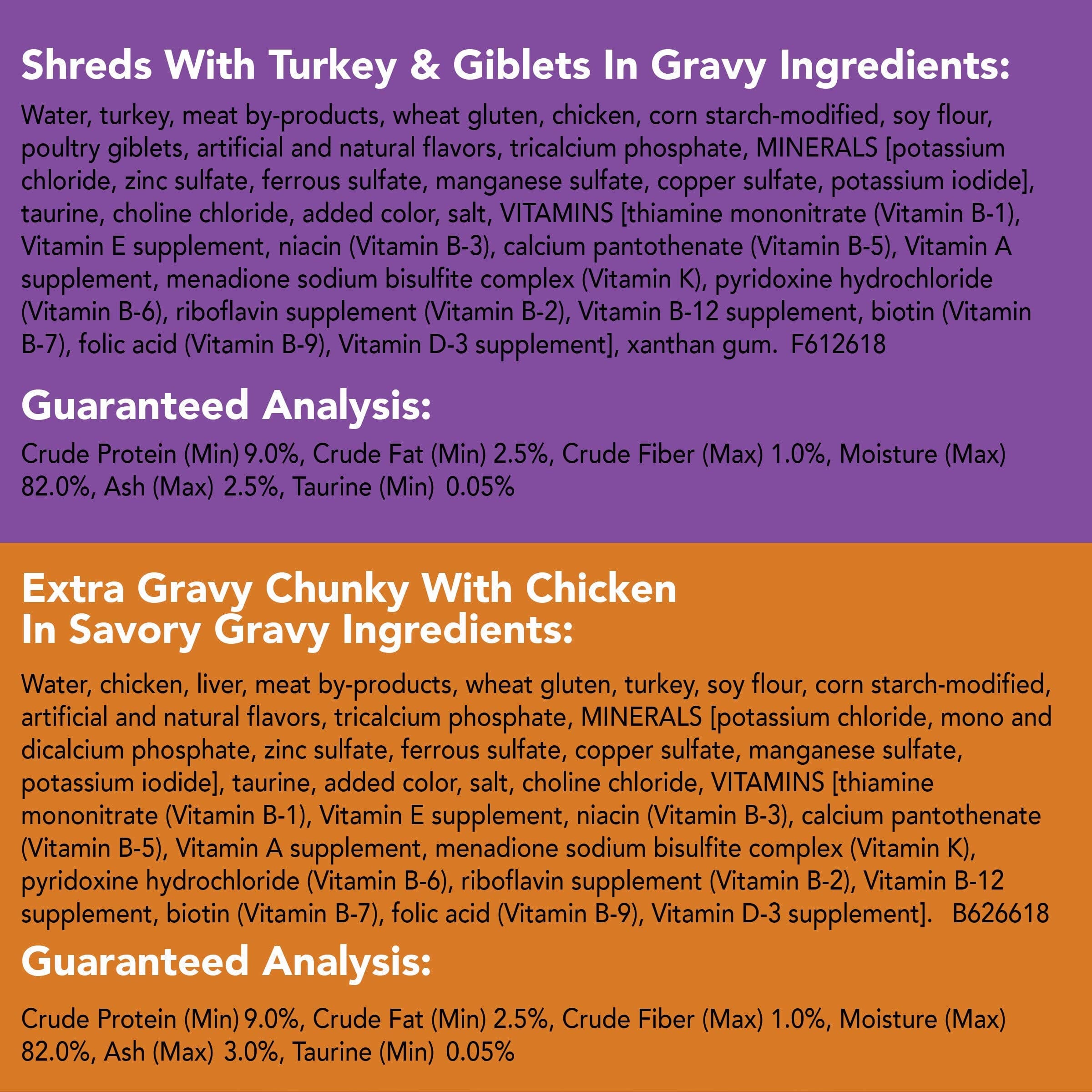 Purina Friskies Turkey and Chicken Meaty Bits Shreds and Chunks in Gravy Canned Cat Food - Variety Pack - 5.5 Oz - 40 Count  