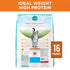 Purina One + Plus Ideal Weight and High-Protein Turkey Dry Cat Food - 16 Lbs