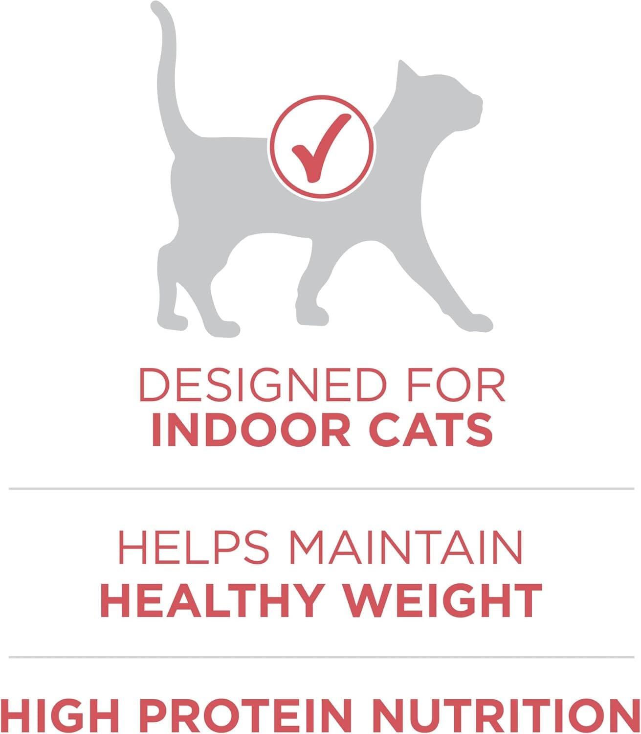Purina One + Plus Indoor Advantage Healthy Weight and Immune Support Salmon Dry Cat Food - 16 Lbs