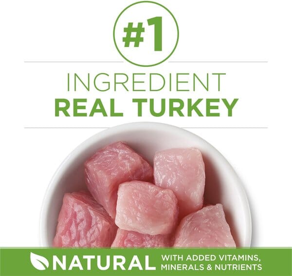 Purina One + Plus Indoor Advantage Healthy Weight and Immune Support Turkey Adult Dry Cat Food - 3.5 Lbs - Case of 4