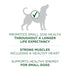 Purina One + Plus SmartBlend Heart Muscle and Energy Support Small-Breed Lamb and Rice Dry Dog Food - 7.4 Lbs - Case of 4