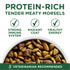 Purina One + Plus SmartBlend Heart Muscle and Energy Support Small-Breed Lamb and Rice Dry Dog Food - 7.4 Lbs - Case of 4