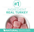 Purina One Sensitive Skin and Stomach Turkey Adult Dry Cat Food - 7 Lbs - Case of 4