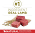 Purina One SmartBlend Heart Muscle and Immune Support Lamb and Rice Dry Dog Food - 8 Lbs - Case of 4