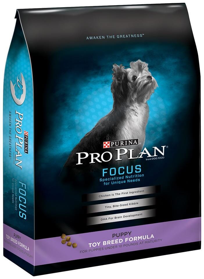 Purina Pro Plan Chicken & Rice Formula Toy Breed Dry Puppy Food  