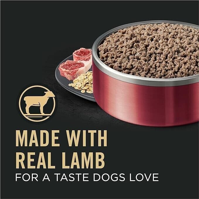 Purina Pro Plan Classic Sensitive Skin and Stomach Lamb and Oatmeal Pate Adult Canned Dog Food - 13 Oz - Case of 12