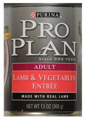 Purina Pro Plan Complete Essentials Lamb and Vegetables in Gravy Adult Canned Dog Food - 13 Oz - Case of 12 Default Title