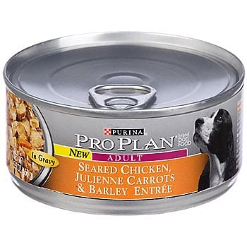 Purina Pro Plan Complete Essentials Seared Chicken Carrots and Barley Adult Canned Dog Food - 5.5 Oz - Case of 24