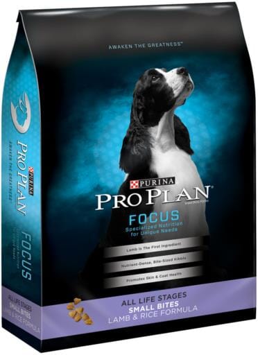 Purina Pro Plan Focus All Life Stages Small Bites Lamb & Rice Dry Dog Food  