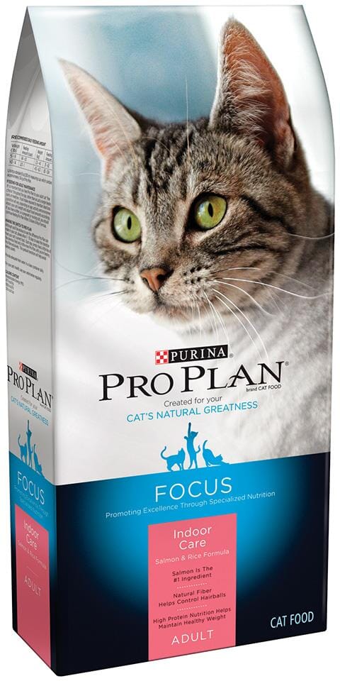 Purina Pro Plan Hairball Management Indoor Salmon and Rice Cat Food  