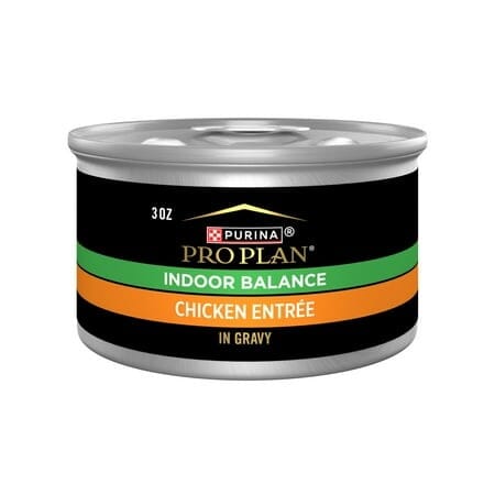 Purina Pro Plan Indoor Balance Chicken Entrée in Gravy Canned Cat Food - 3 Oz - Case of 24 Default Title