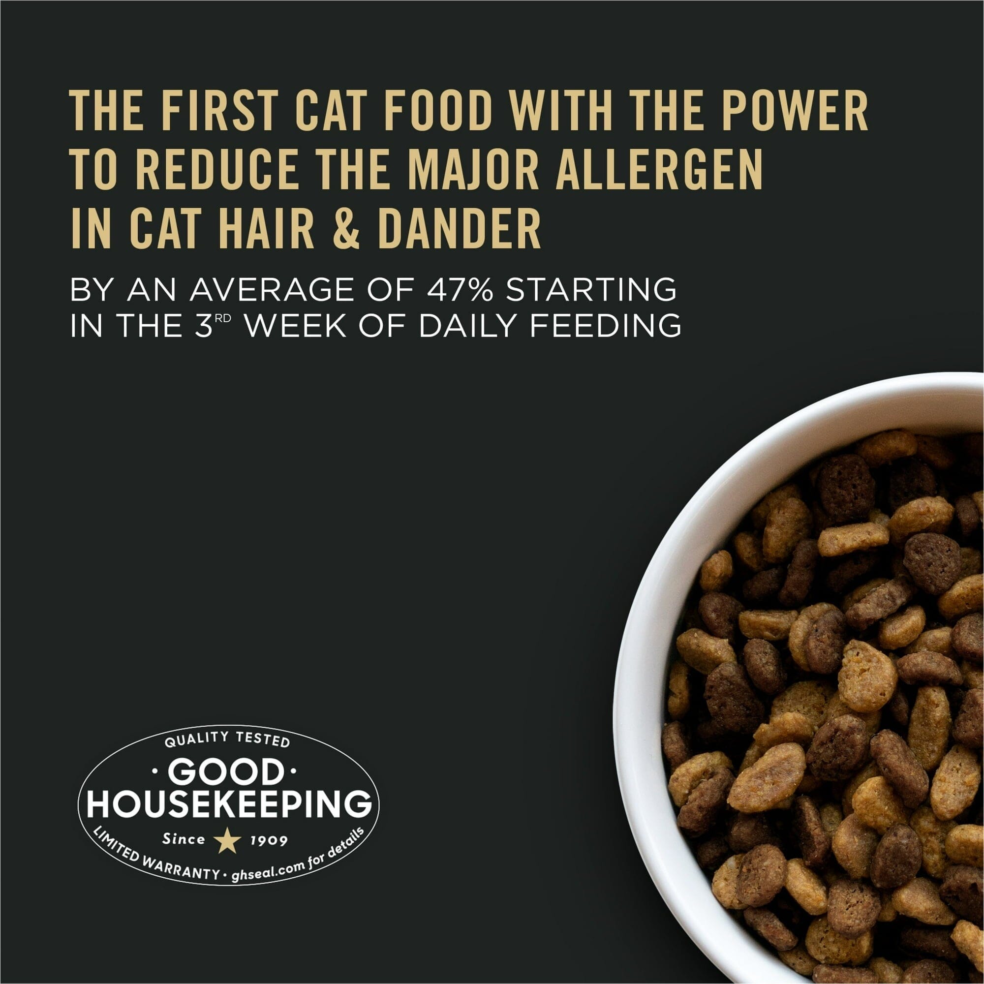 Purina Pro Plan LiveClear Allergen Reducing High-Protein Salmon and Rice Adult Dry Cat Food