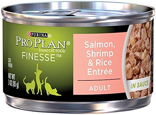 Purina Pro Plan Savor Adult Salmon, Shrimp & Rice in Sauce Entree Canned Cat Food  