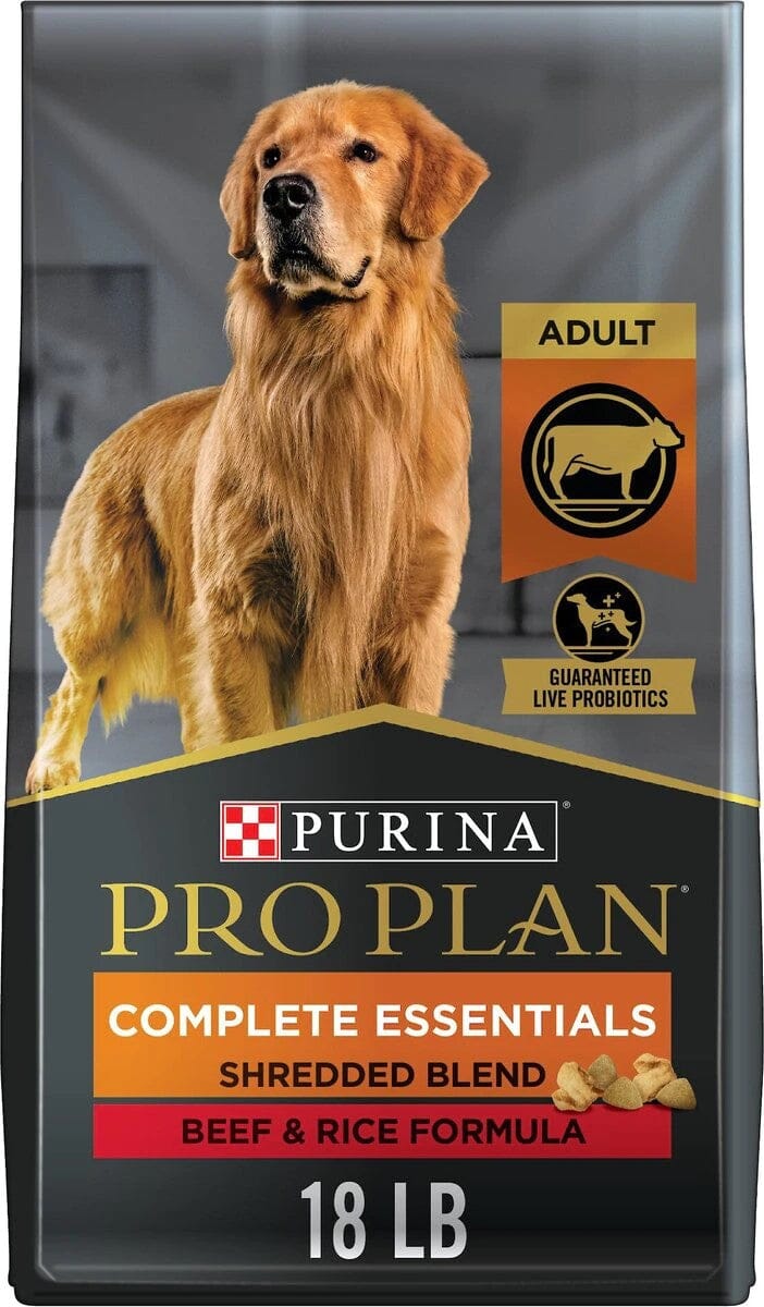 Purina Pro Plan Savor Adult Shredded Blend Beef & Rice Formula Dry Dog Food  