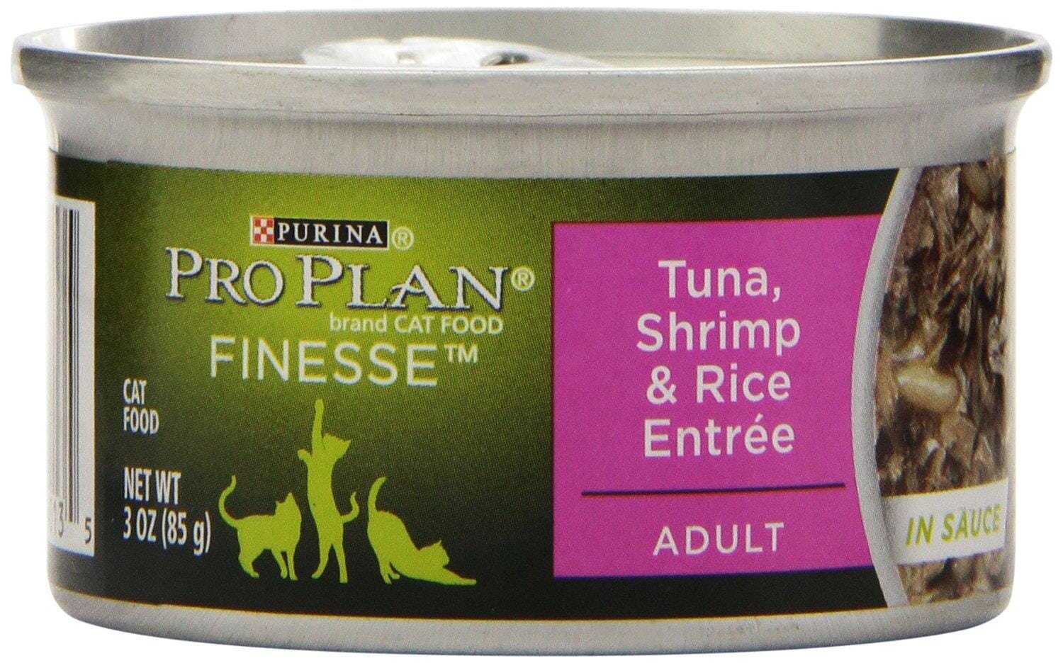 Purina Pro Plan Savor Adult Tuna, Shrimp & Rice in Sauce Entree Canned Cat Food  